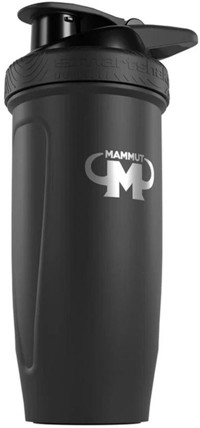 Foto: Igoods shakebeker met rvs mixerbal bpa vrij lekvrij shaker voor protene shakes smoothies sportvoeding fitness shake cup 600ml zwart