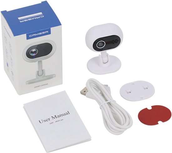 Plug-in Slimme Binnen Beveiligingscamera - WiFi Slimme Camera - Babyfoon - HD Video Dag en Nacht 1080p - Bewegingsdetectie - Tweewegs Audio — afbeelding 5