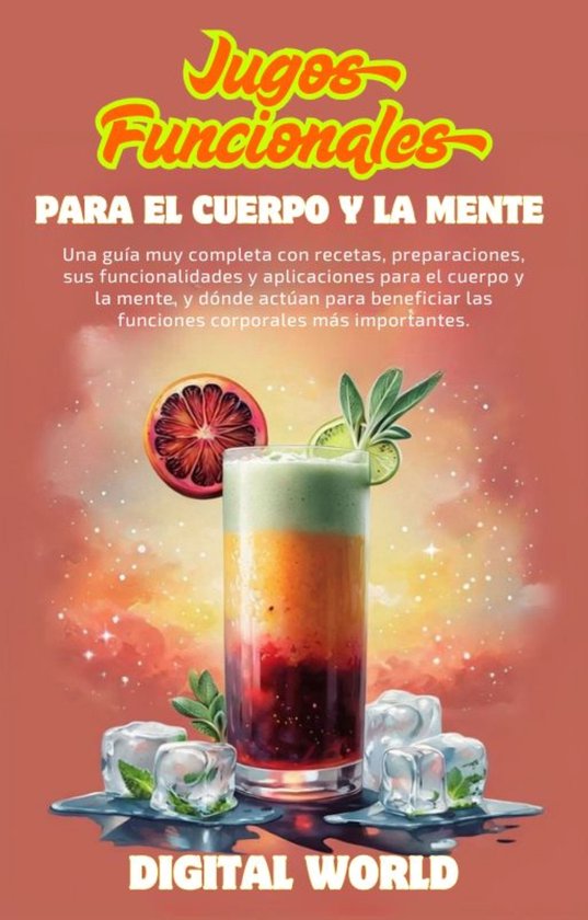 Jugos Funcionales - para el cuerpo y la mente - cover