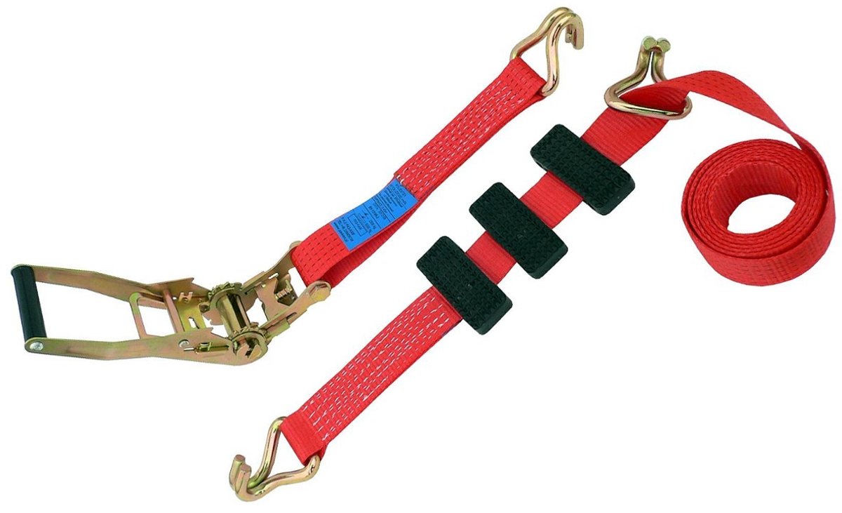 spanband 5 ton x 3 meter - sjorband 3 punts voor autotransport - auto ambulanceband - auto vervoerband