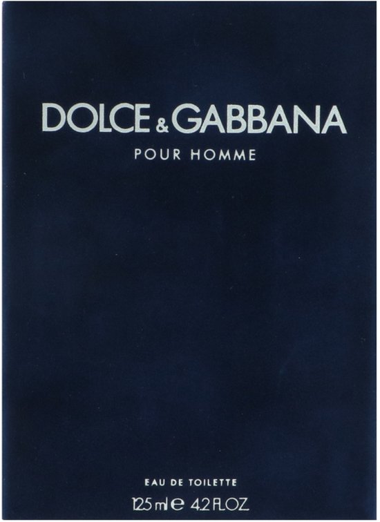 Dolce & Gabbana Pour Homme - Herenparfum eau de toilette - 125ml | bol