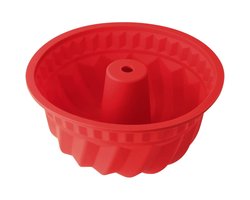 Silicone Gugelhupf Bakvorm - Non-Stick Bundt Cake Vorm - Hittebestendige Taartvorm - Flexibel & Vriezerbestendig - Voor Indrukwekkende Creaties - Ø 22 cm