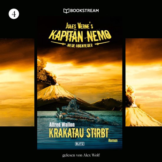 Jules Vernes Kapitän Nemo - Neue Abenteuer, Folge 4: Krakat ... - cover