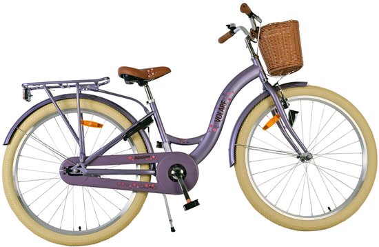 Volare Blossom Kinderfiets - Meisjes - 26 inch - Paars