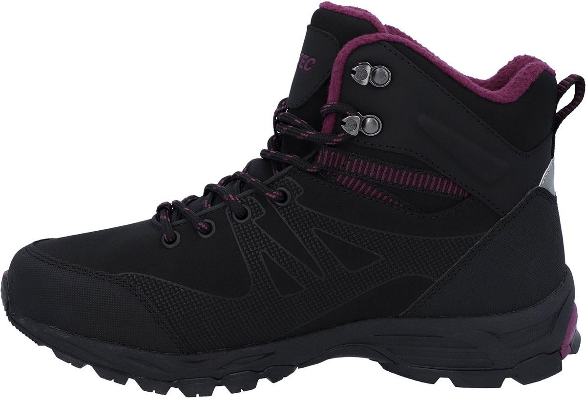 Hi-Tec Jackdaw Waterbestendig Insulated Wandelschoenen voor Vrouwen Zwart