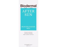 Product afbeelding van Biodermal Aftersun Melk Bruinverlengend - 600 ml