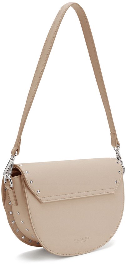 SEIDENFELT MANUFAKTUR Sac à épaule bandoulière Senja Saddle Bag Light Sand Beige