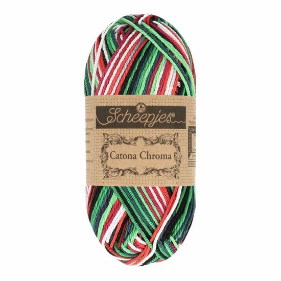 Scheepjes Catona Chroma 50gr - 022 Rainbow