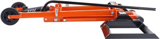 GOPLUS Gazontractor hefsysteem, grasmaaierlift, 400 kg, kantelsysteem, zitmaaier, telescopische grasmaaier, Jack Lifter, 11,5-77 cm traploos verstelbaar, rood GOPLUS Gazontractor hefsysteem, grasmaaierlift, 400 kg, kantelsysteem, zitmaaier, telescopische grasmaaier, Jack Lifter, 11,5-77 cm traploos verstelbaar, rood
