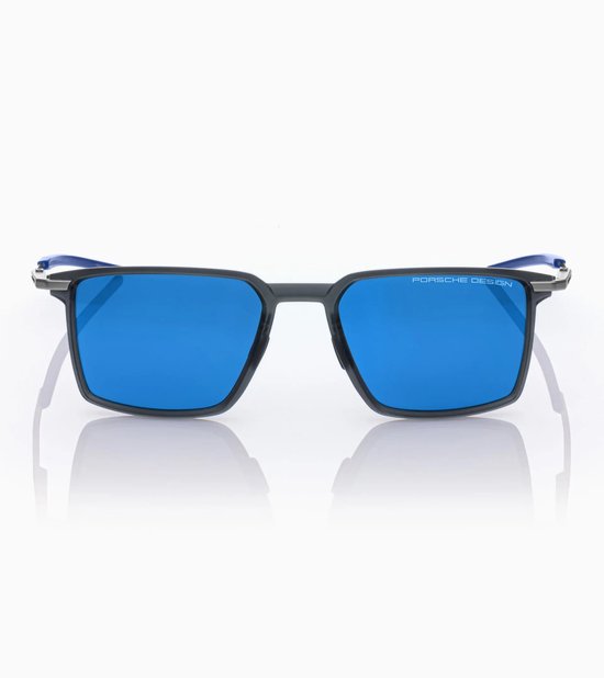 Zonnebril Porsche Design P8986 -55D264 55-20-145- zwart/zilver/blauw van Merkloos — afbeelding 4