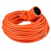 VBExtend VB 41082 - Verlengkabel - 10 meter - 2x1.5mm² - H05VV-F - Oranje