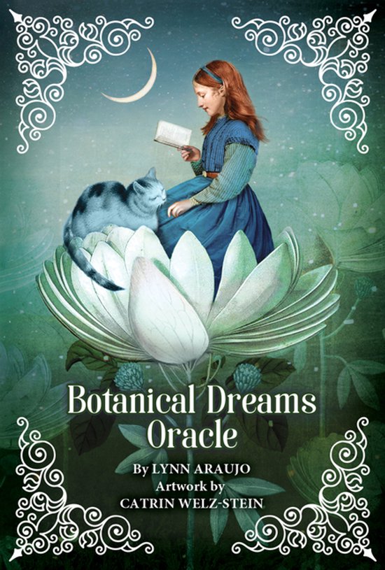 Botanical Dreams Oracle: 56 Borderless Cards, Lush Collage Art by Popular Artist Catrin-Welz Stein, 68-Page Illustrated Guidebook, Inspirational Messa