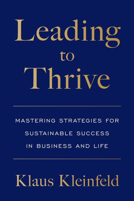 Leading to Thrive - cover