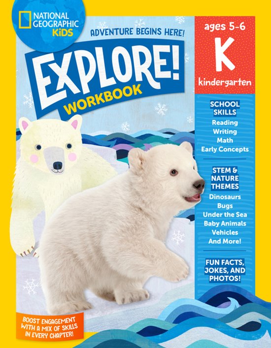 National Geographic Kids Explore! Workbook Kindergarten - cover