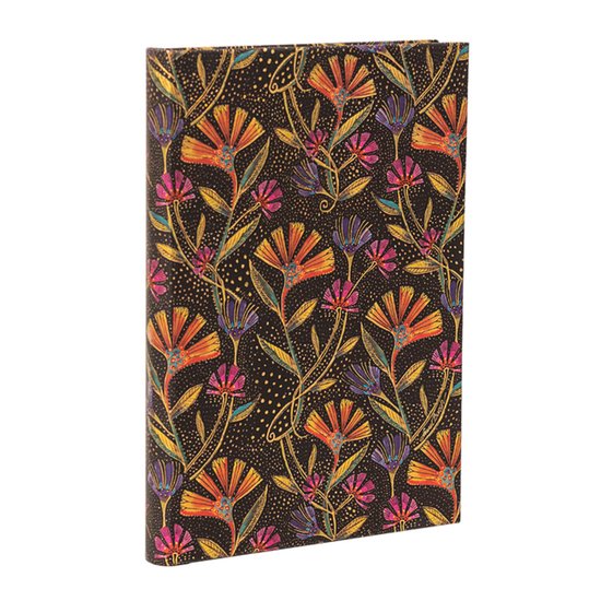 Playful Creations- Wild Flowers (Playful Creations) Midi Hardback Address Book (Elastic Band Closure)