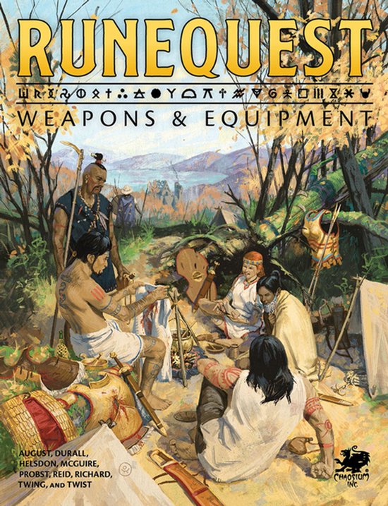 Runequest Weapons & Equipment - cover