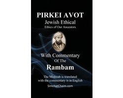 PIRKEI AVOT Jewish Ethical - With Commentary Of The Rambam