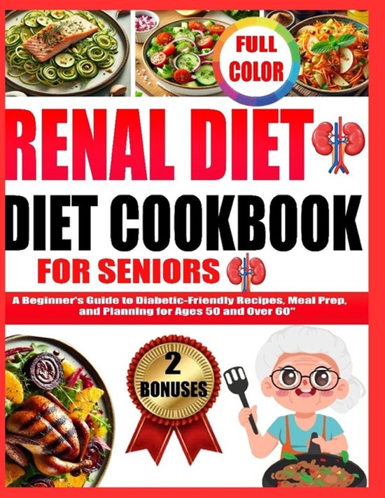 Renal Diet Cookbook for Seniors - cover