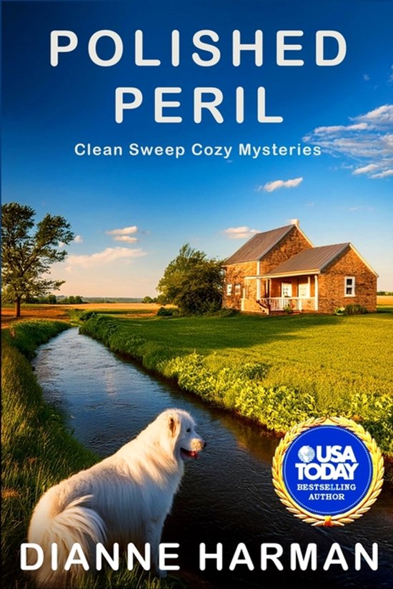 Clean Sweep Cozy Mysteries- Polished Peril - cover