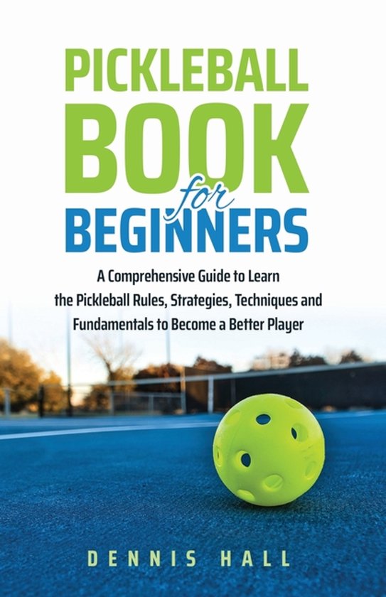 Pickleball Book For Beginners - cover