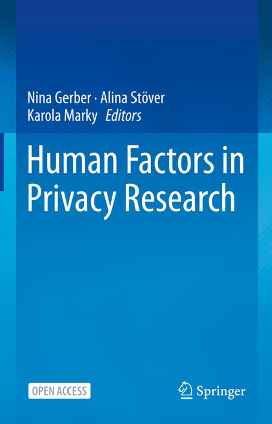 Human Factors in Privacy Research - cover
