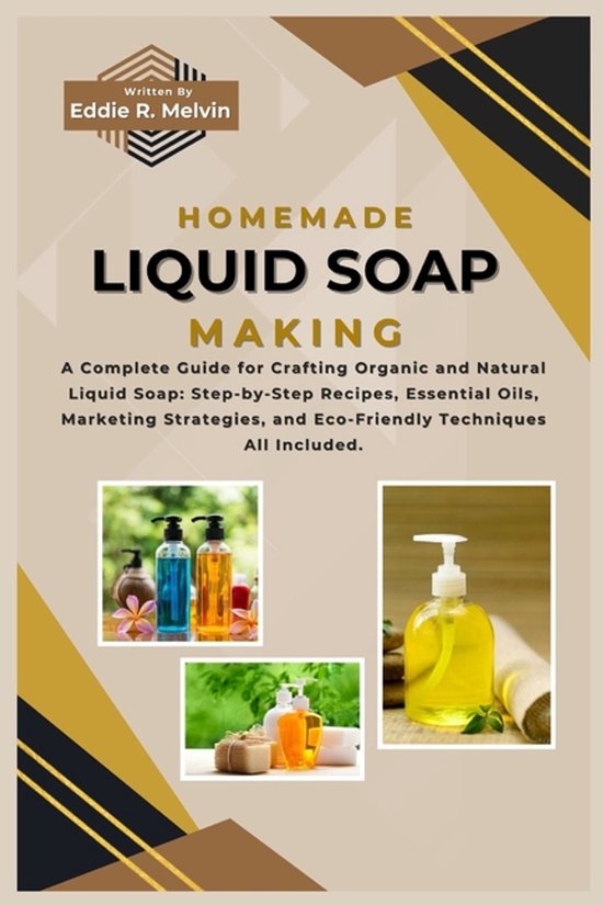 Homemade Liquid Soap Making - cover