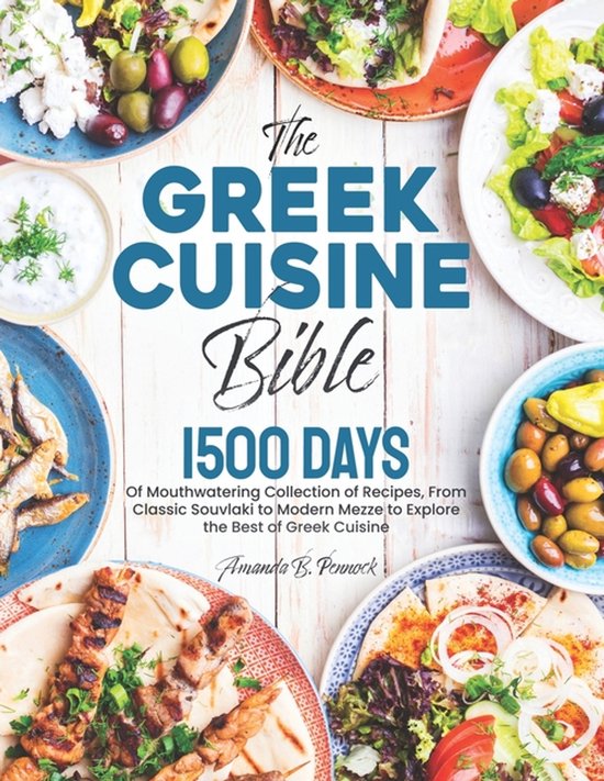 The Greek Cuisine Bible - cover