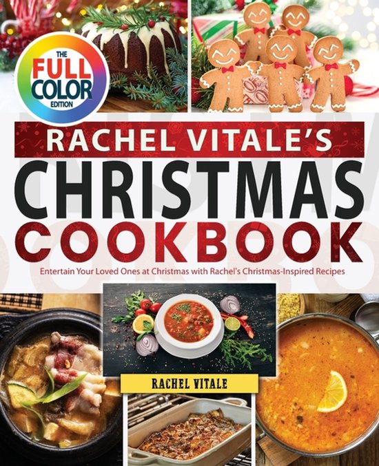 Rachel Vitale's Christmas Cookbook - cover