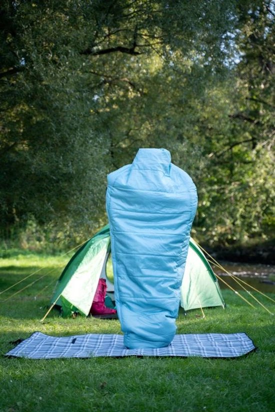 Husky mummyslaapzak Majesty voor dames 2024 -10°C - 200 cm - Licht Blauw van Husky — afbeelding 5