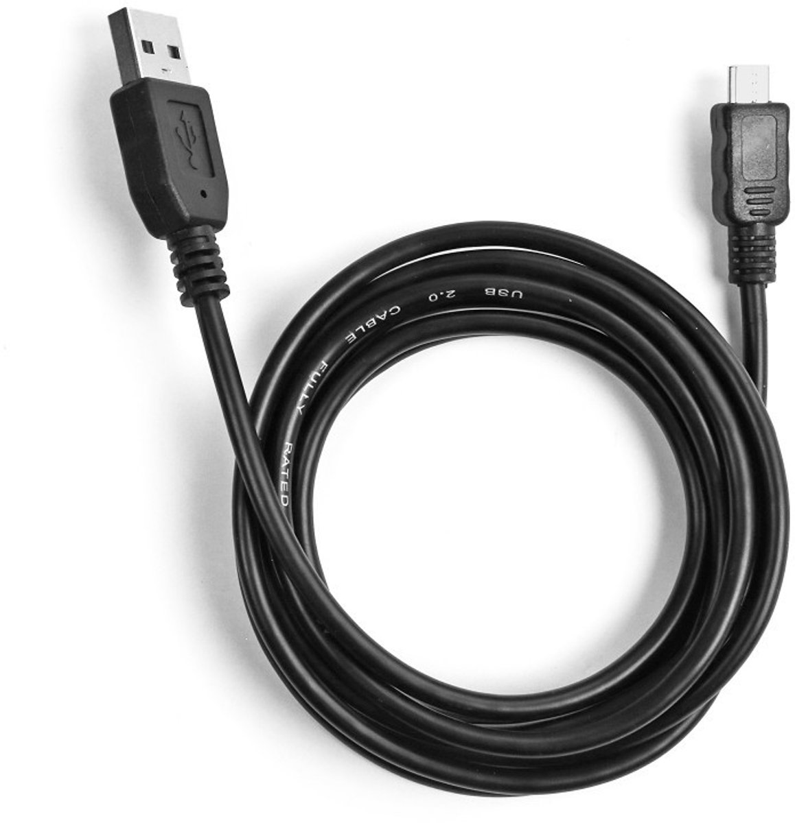 Ekon ECITUSBMICR18MMK USB-kabel USB 2.0 1,8 m USB A Micro-USB A Zwart