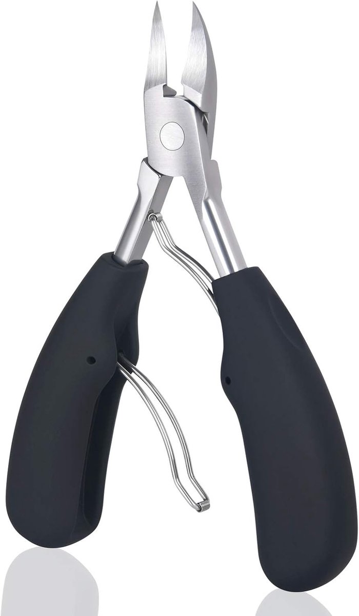 Goedkoopste Precisie Teennagelknipper voor Dikke en Ingrowen Teennagels - Roestvrijstalen Nageltang met Beschermkap