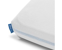 AeroSleep® hoeslaken - voor babybed, ledikant & wieg - 120 x 60 cm - White