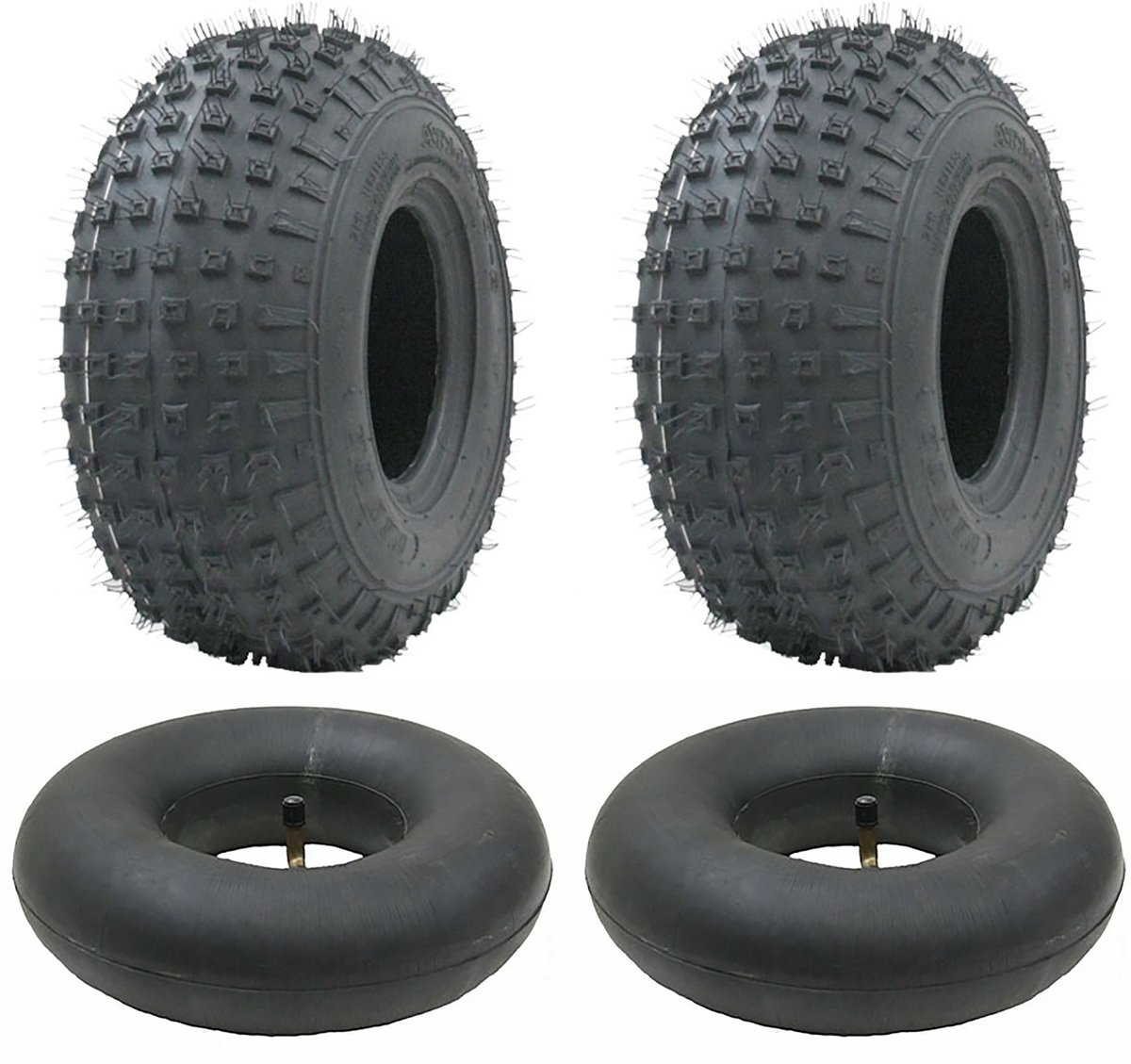 Set van 2 - 145/70-6 - Set ATV-banden en -binnenbanden voor 50 cc, 90 cc, 110 cc en 75 kg - Wanda P31