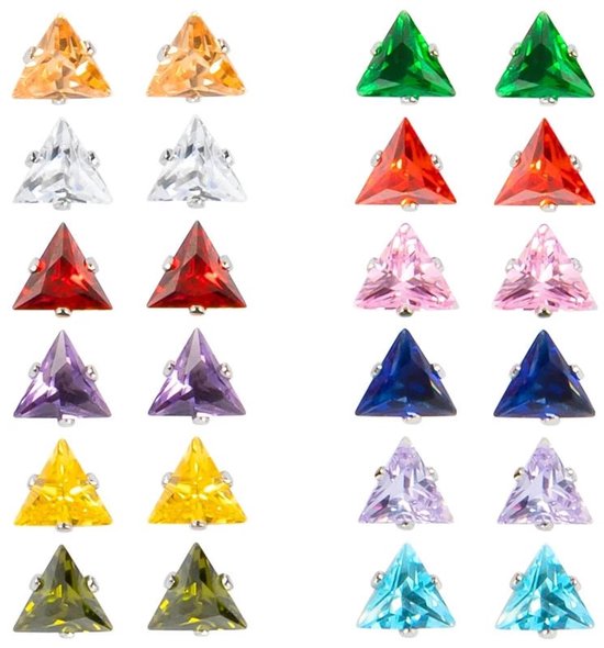 Aramat Jewels - Oorbellen - Zilverkleurig / 3 mm / Groen - Zilverkleurig - - - Cadeau