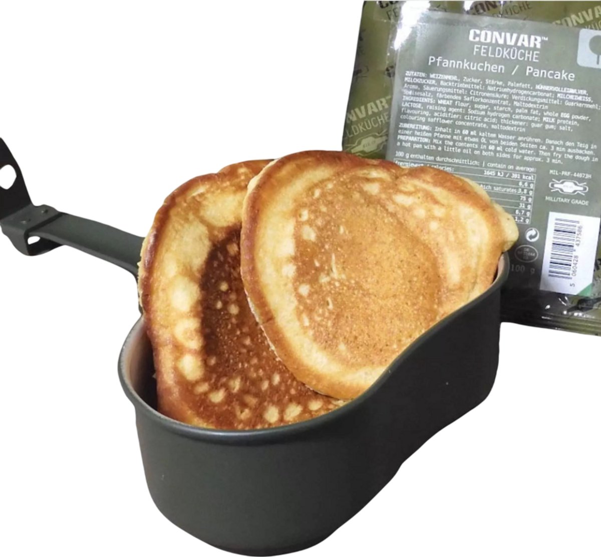 Convar Feldkuche Noodrantsoen - Pannenkoeken Noodpakket Lang Houdbaar - 100 gram