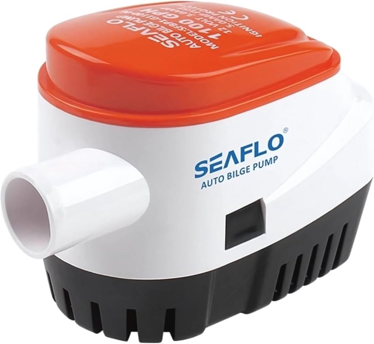 Automatische Dompelpomp 1100 GPH 12V met Vlotterschakelaar - Compacte Bilgenpomp voor Boten