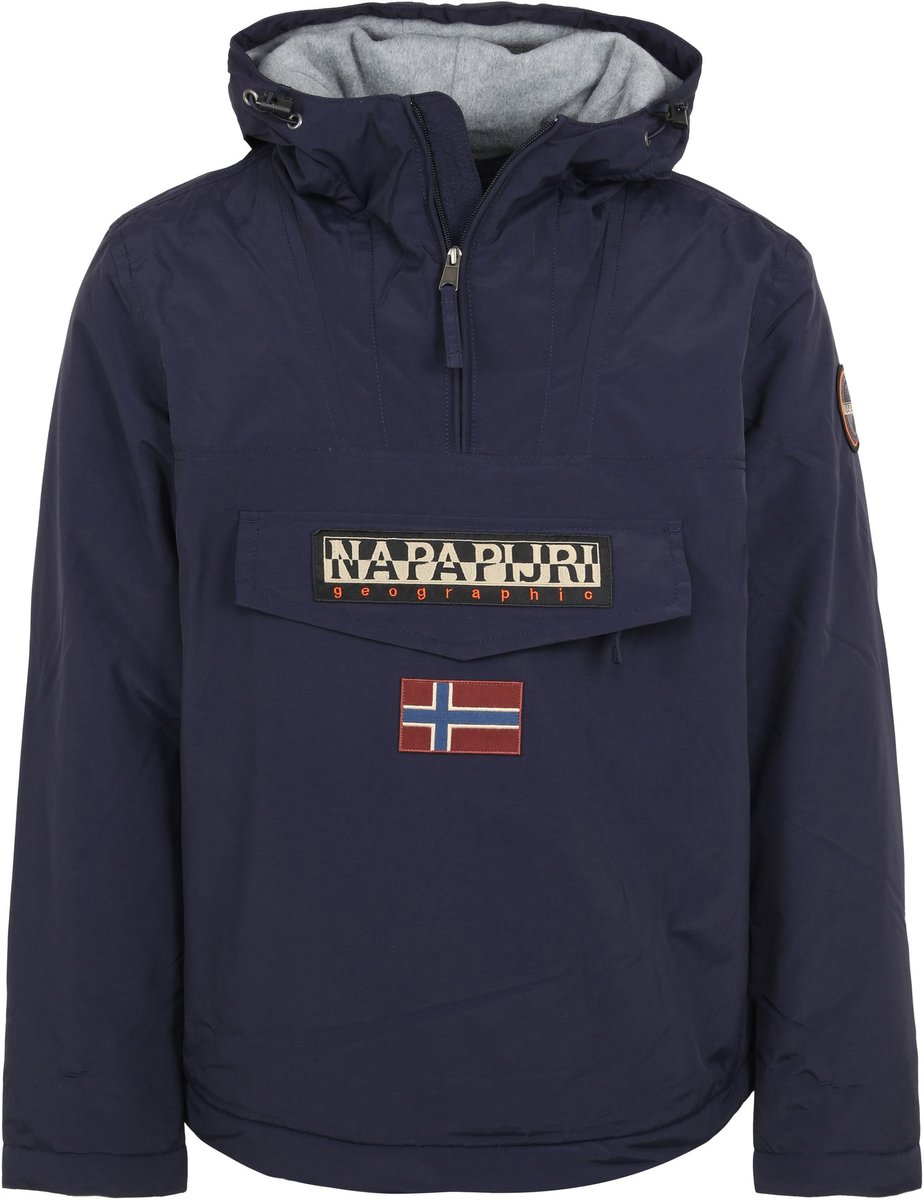 Napapijri Rainforest Jas Donkerblauw 3XL Heren Winterjas