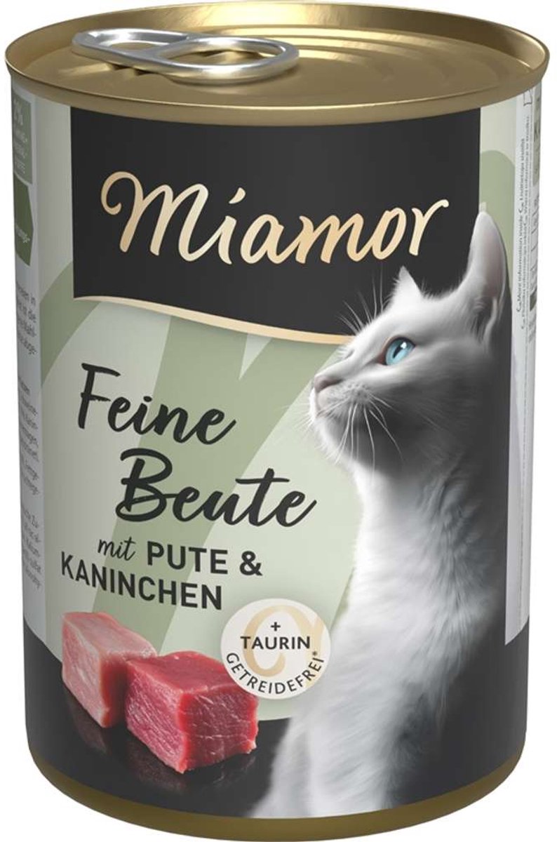 Miamor Miamor - Feine Beute blik 12x400g - Kalkoen & konijn