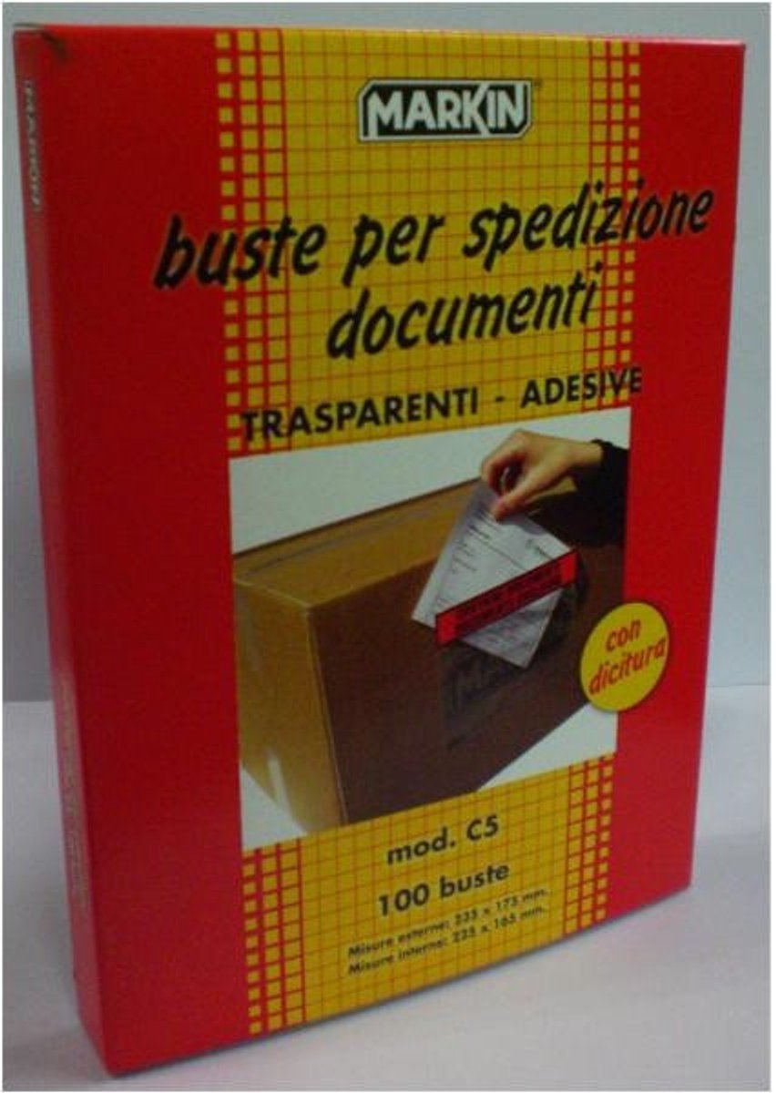 Markin C5 envelop C5 (162 x 229 mm) Wit 100 stuk(s)