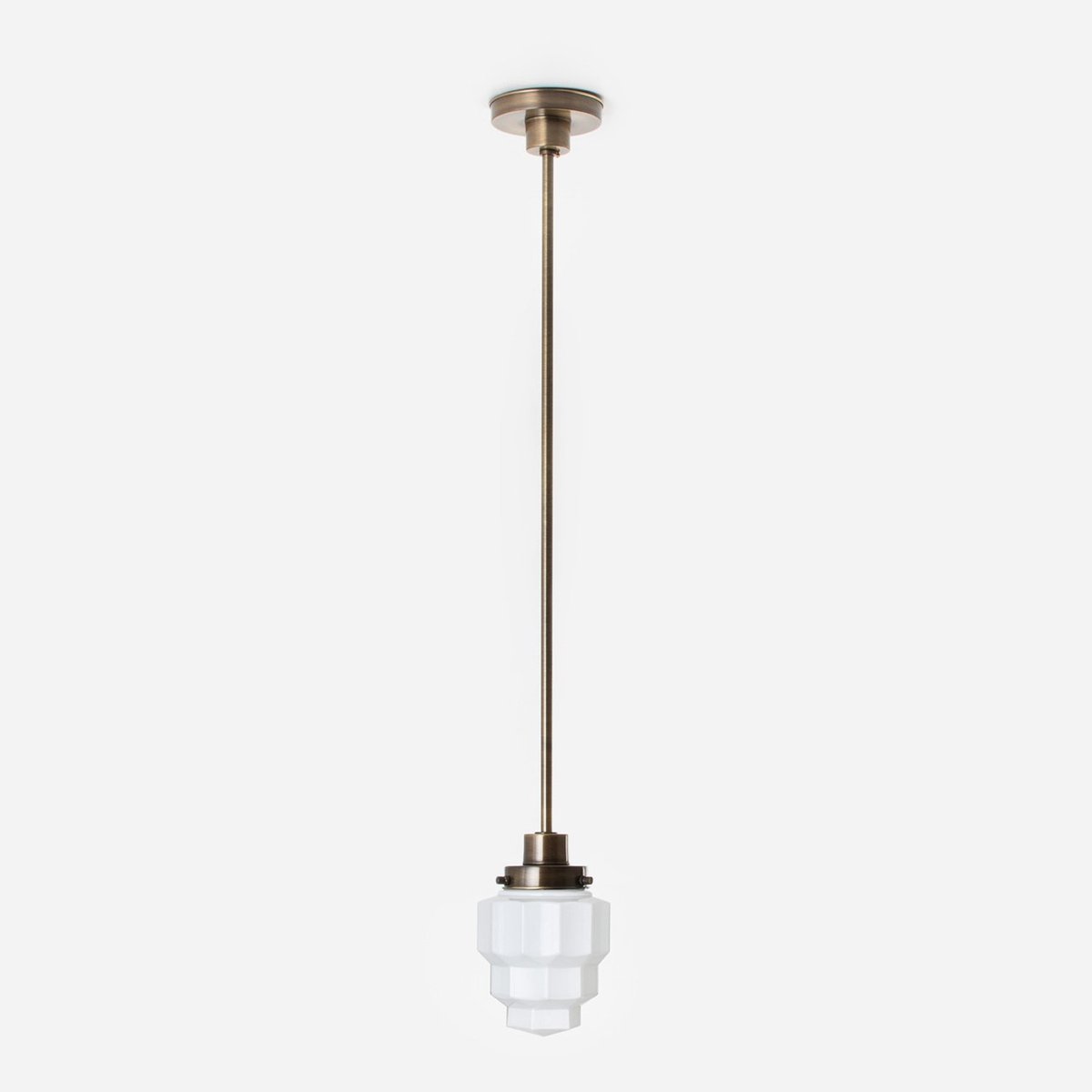 Coloured by Art Hanglamp Empire 20's Brons - Art Deco Trade