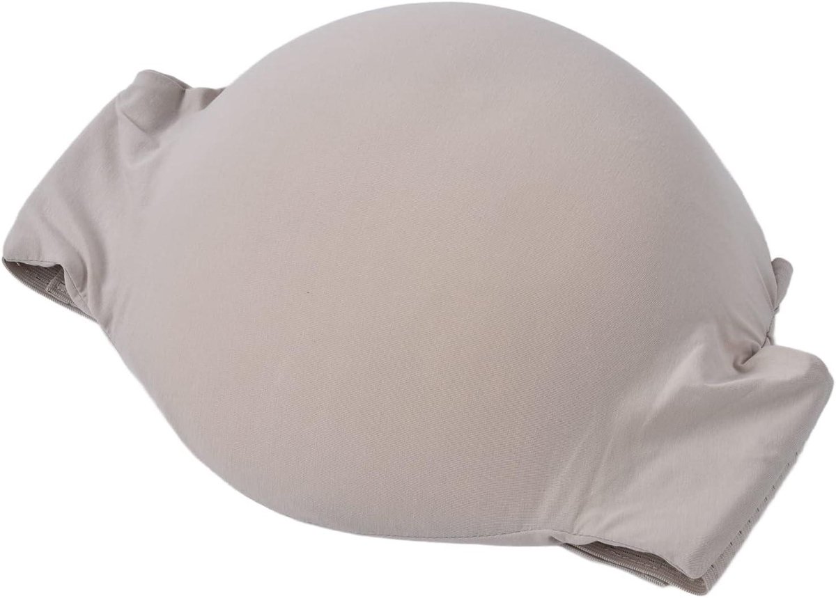 Nep Zwangerschap Buik, met Memory Foam, Lichtgewicht Ademende Simulatie Siliconen Zwangere Buik Bump Verstelbare Kunstmatige Zwangere Bump, voor