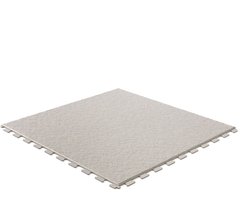 Rubbermagazijn | PVC kliktegels leisteen lichtgrijs 458x458x5mm | winkel | showroom | garage | prijs per stuk