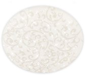 Wit avec décoration florale