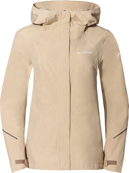 VAUDE Women's Yaras Jacket V, Veste, Imperméable, Vêtements de cyclisme, avec capuche, Imperméable, Femme, Veste de cyclisme