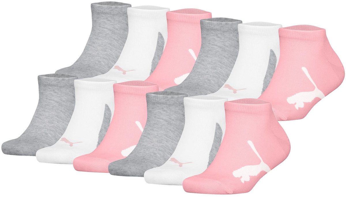 Puma Sokken BWT Sneaker 12P Verpakking van 12 Grijs
