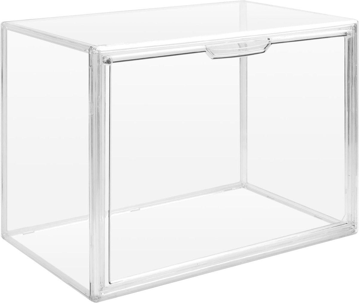 Ibenzoa® Geavanceerde Opbergoplossing van Kunststof met Transparante Opbergdozen - 36 x 22 x 27 cm