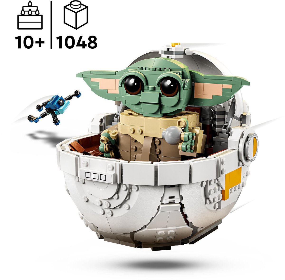 LEGO Star Wars: The Mandalorian™ Grogu™ met zweefkinderwagen 75403 — afbeelding 9