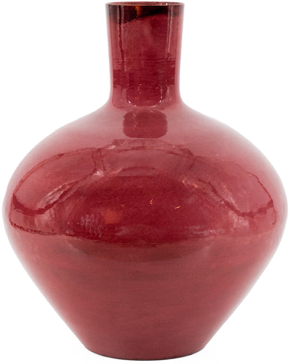 HomeBound by KY | Metalen vaas roze | bloemenvaas