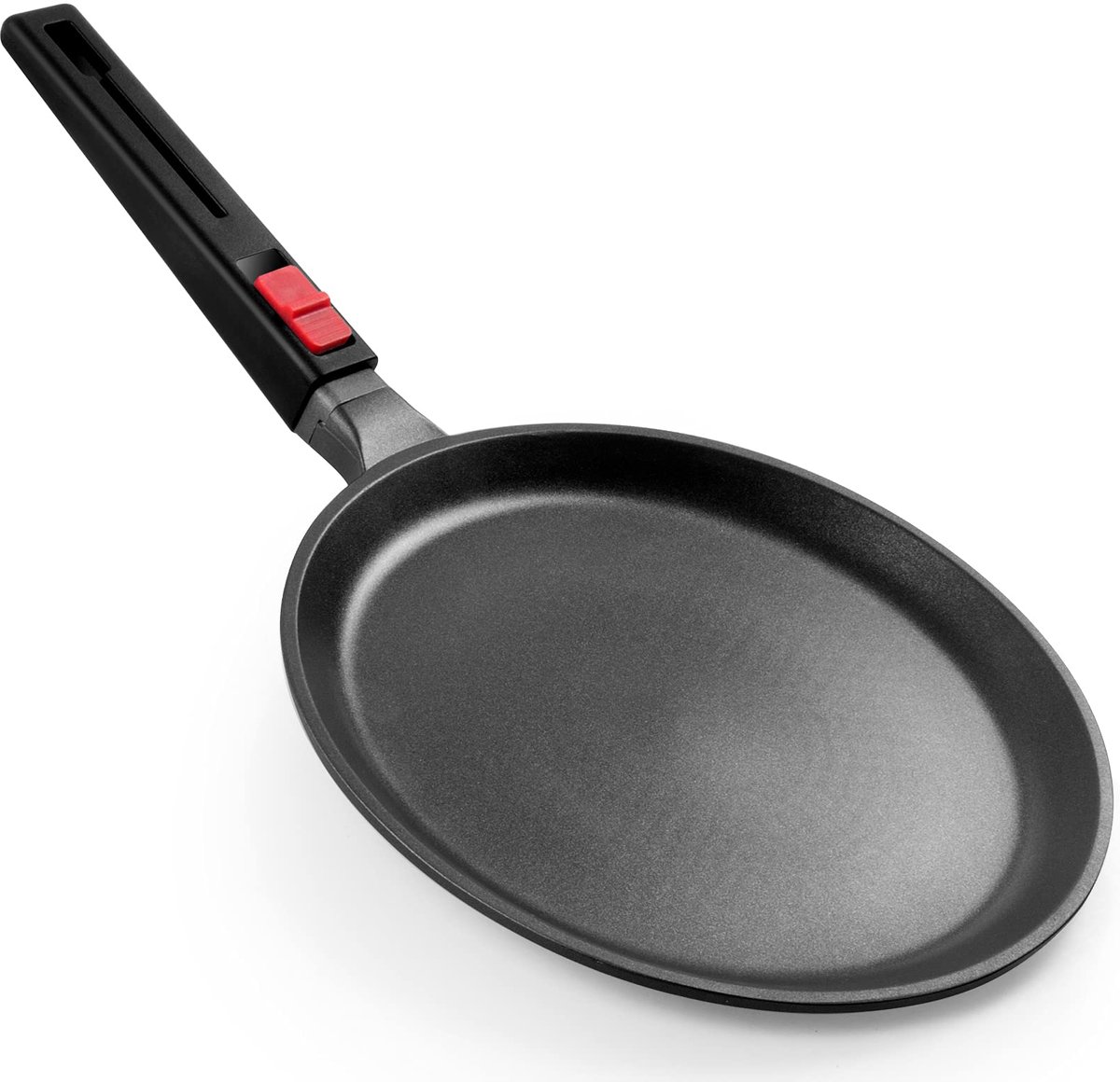Ibenzoa® Multifunctionele Koekenpan 28 cm - Gietaluminium met Verwijmbaar Handvat