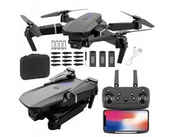 Quadcopter Dual Camera Vliegtuig Drone – Afstandsbediening Drone – 480P – WiFi One-key return functie – 550 mAh – Zwart